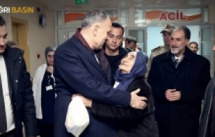 Vali Bozkurt Diyadin Devlet Hastanesinde İncelemelerde Bulundu