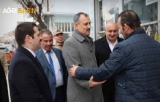 Vali Önder Bozkurt’tan Tutak ve Hamur’a Ziyaret