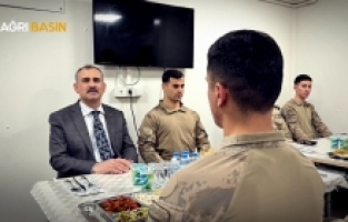 Ağrı'da 2100 Rakımda Kahramanlarla İftar Sofrası
