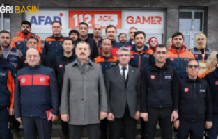 Ağrı Valisi Bozkurt’tan AFAD İl Müdürlüğü’ne ziyaret