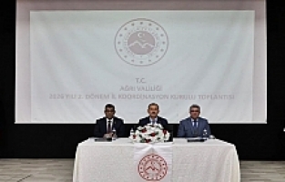 Ağrı’da Kritik Zirve: Yatırımlar Masaya Yatırıldı