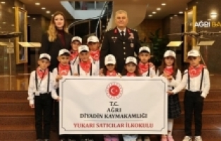 Diyadinli Öğrenciler Jandarma’da Ağırlandı