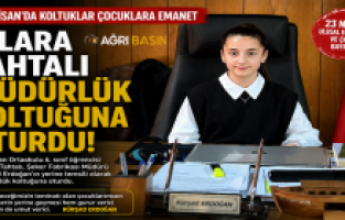 Şeker Tadında 23 Nisan: Müdürlük Koltuğu Dilara’nın!