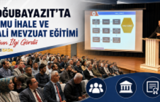 Doğubayazıt’ta İhale Eğitimi Yoğun İlgi Gördü