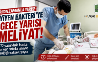 Ağrı’da Mucize Kurtuluş: "Et Yiyen Bakteri"ye Geçit Yok!