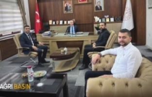 Karakuş'tan Milli Eğitim Müdürü Kökrek'e Ziyaret