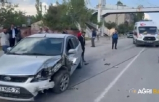 Patnos’ta Kaza: Sürücü Aracını Bırakıp Kaçtı