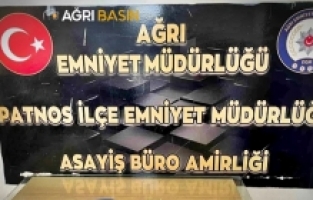 Patnos’ta Hırsızlık Şüphelileri Suçüstü Yakalandı