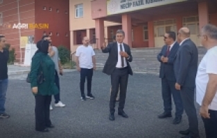 Ağrı'da Okullar Yeni Döneme Hazır Hale Getiriliyor