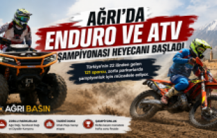 Ağrı’da Enduro ve ATV Şampiyonası Nefes Kesti