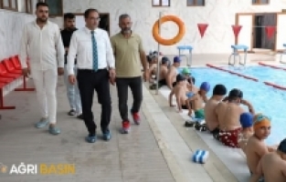 Ağrı’da Hedef: Yüzme Bilmeyen Çocuk Kalmayacak