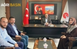 Mil-Diyanet Sen’den Ağrı İl Müftüsü İlhan’a Ziyaret