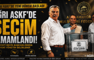 Ağrı ASKF’de Yeni Dönem: Hayati Bekis Başkan Seçildi