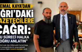 Cemal Kaya’dan Ağrı Basınına: “Süreci Doğru Anlatın”