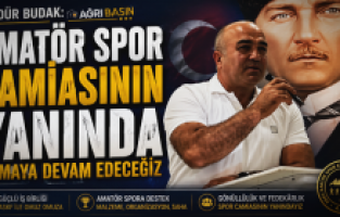 Cemil Budak: Amatör Sporun Yanında Olacağız