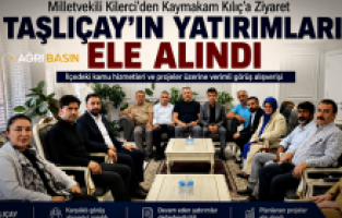 ​​​​​​​Milletvekili Kilerci'den Kaymakam Kılıç'a Ziyaret
