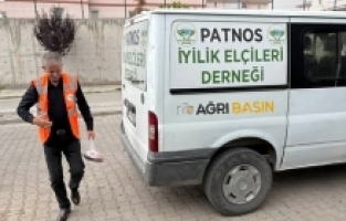 Patnos’ta İyilik Elçileri İhtiyaç Sahiplerini Yalnız Bırakmıyor