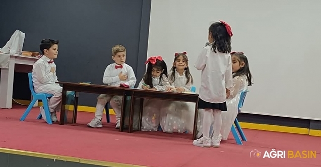 Tutak’ta 4-6 Yaş Kur’an Kursları Yıl Sonu Coşkusu