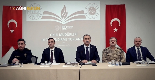 Ağrı’da okul güvenliği için kritik toplantı