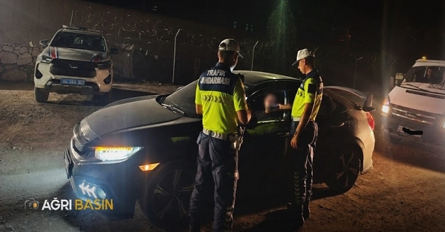 Diyadin’de Denetimler Sıkılaştı: Binlerce Araç Sorgulandı