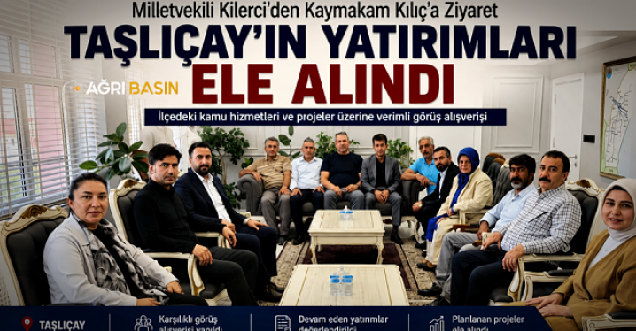​​​​​​​Milletvekili Kilerci'den Kaymakam Kılıç'a Ziyaret
