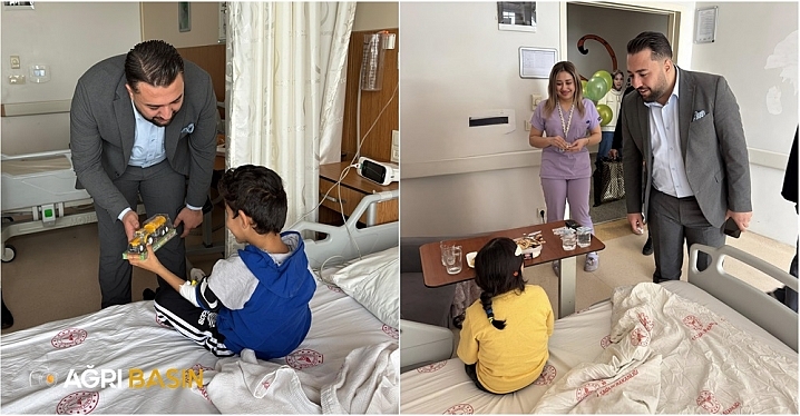 UDER’den Hastanedeki Çocuklara Bayram Sevinci