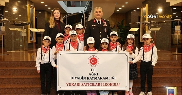 Diyadinli Öğrenciler Jandarma’da Ağırlandı