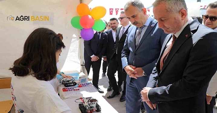 Ağrı’da Bilim Şenliği Coşkusu Başladı