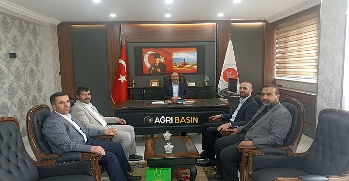 HÜDA PAR’dan İl Müftüsü İhsan İlhan’a Hayırlı Olsun Ziyareti