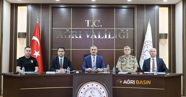 Ağrı’da okul güvenliği için kritik toplantı