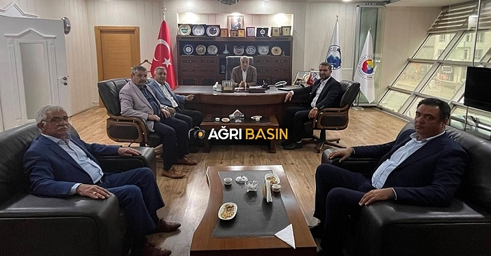 İran Heyetinden Ağrı TSO’ya Ziyaret: Sınır Ticareti Masada