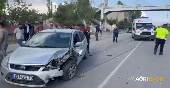 Patnos’ta Kaza: Sürücü Aracını Bırakıp Kaçtı