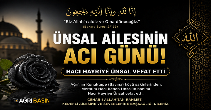Ünsal ve Aslan Ailelerinin Acı Kaybı! Hacı Hayriye Ünsal Vefat Etti