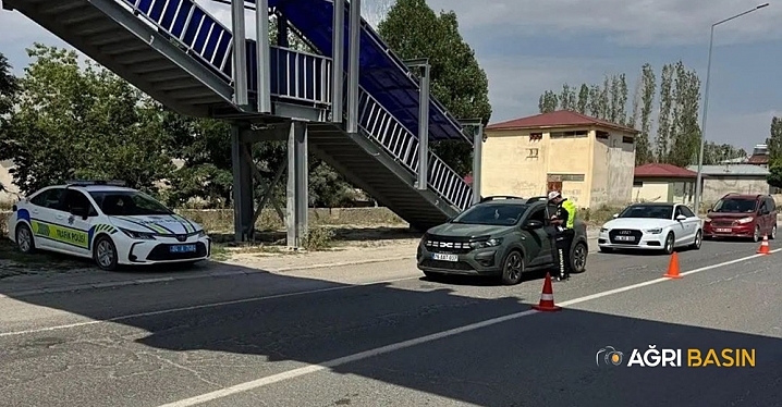 Diyadin'de Sıkı Denetim: 5 Bin Araç ve 7 Bin Kişi Sorgulandı