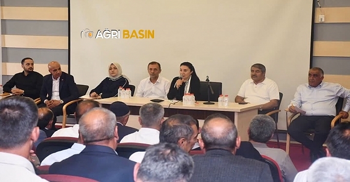 Vekil Kilerci Patnos'ta Muhtarların Taleplerini Dinledi