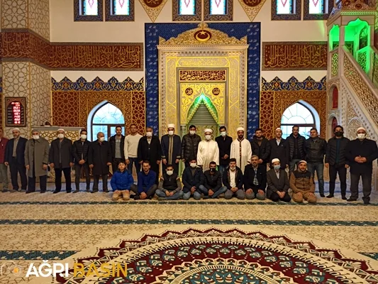 Ağrı'da Sabah Namazı Buluşmaları Etkinliği Devam Ediyor