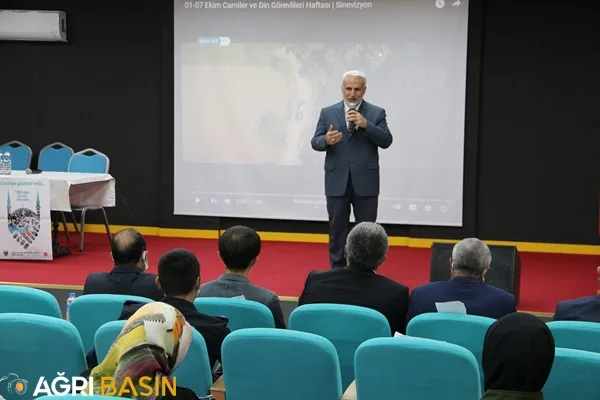 Ağrı İl Müftülüğünden Camiler ve Din Görevlileri Haftası Etkinliliği