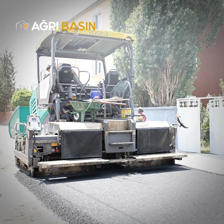 Ağrı Belediye Başkanı Aras, çalışmaları yerinde inceledi