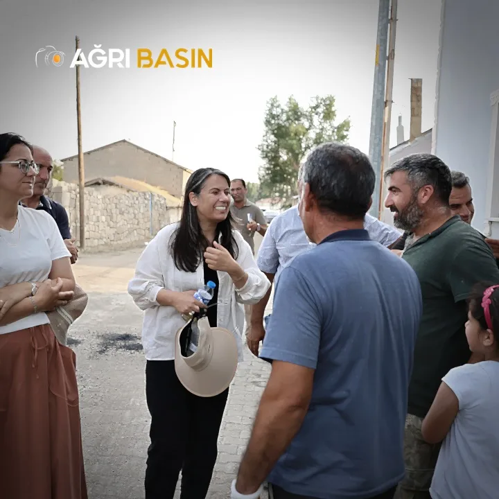 Ağrı Belediye Başkanı Aras, çalışmaları yerinde inceledi