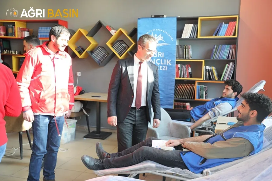 Ağrı GSİM’den Kan Bağış Kampanyasına Destek