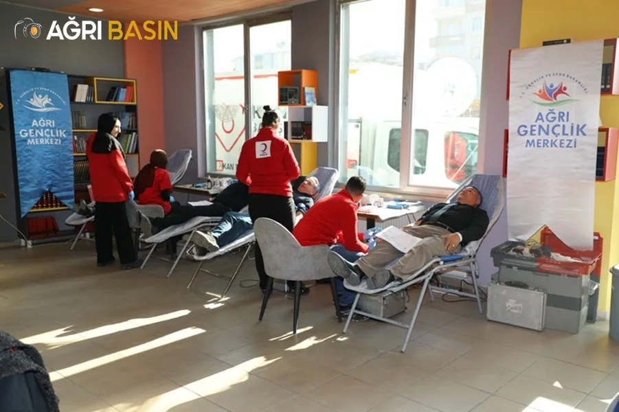 Ağrı GSİM’den Kan Bağış Kampanyasına Destek