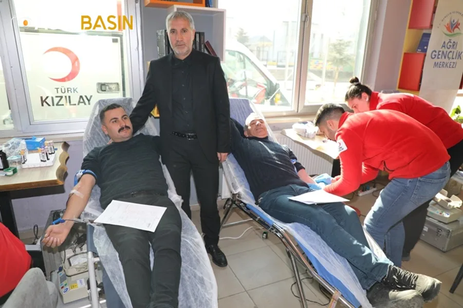 Ağrı GSİM’den Kan Bağış Kampanyasına Destek