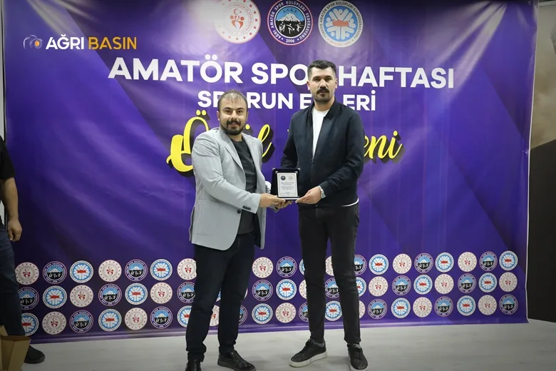 Ağrı’da Amatör Spor Haftası coşkuyla kutlandı