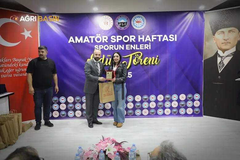 Ağrı’da Amatör Spor Haftası coşkuyla kutlandı