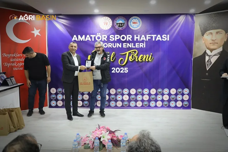 Ağrı’da Amatör Spor Haftası coşkuyla kutlandı