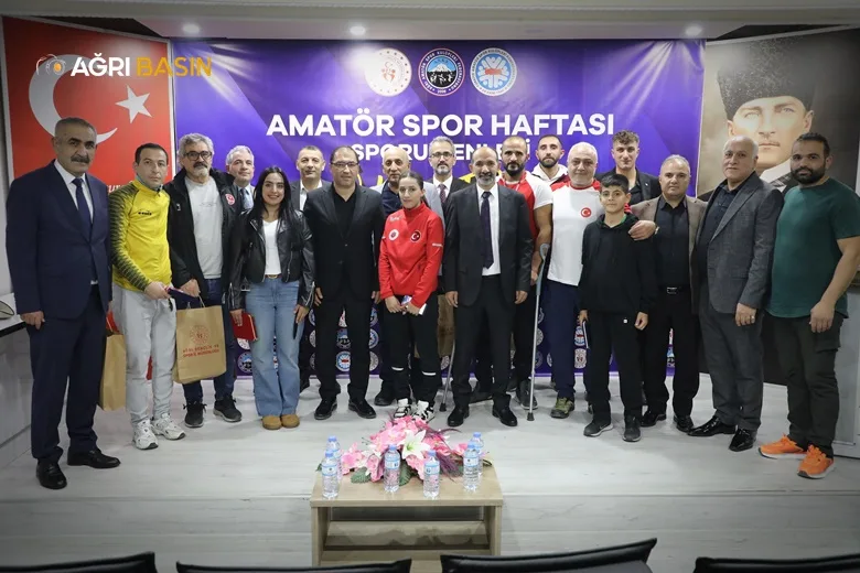 Ağrı’da Amatör Spor Haftası coşkuyla kutlandı