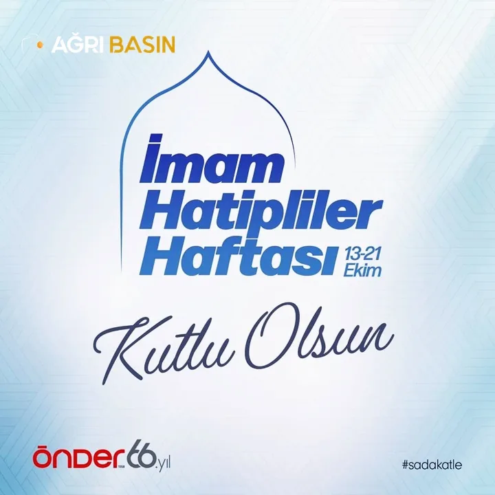 Ağrı'da İmam Hatipliler Haftası Coşkuyla Kutlandı
