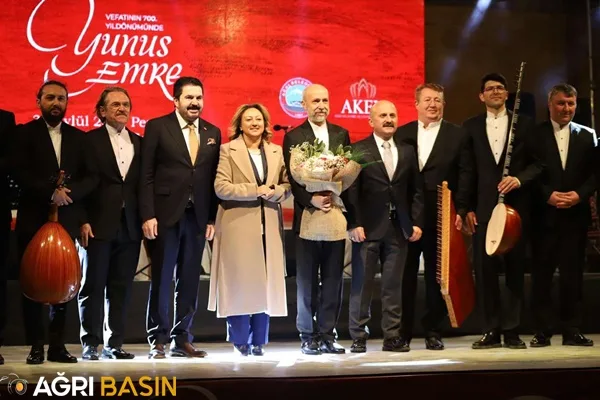 Ağrı İshak Paşa Sarayında Yunus Emre'yi Anma Töreni Gerçekleştirildi