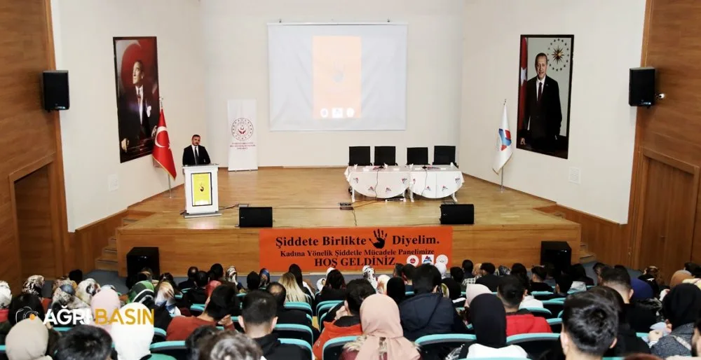 AİÇÜ’de “Kadına Yönelik Şiddetle Mücadele” Paneli Gerçekleştirildi