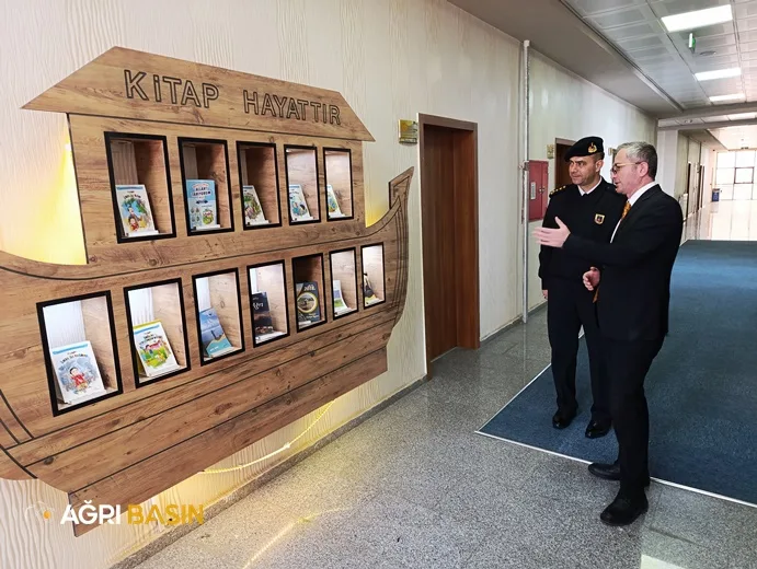 Jandarma Genel Komutanlığı Müfettişi Arı’dan Müdür Kökrek'e Ziyaret